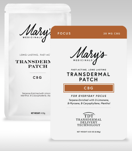 20MG CBG TRANSDERMAL PATCH – Premium Cannabis Products Near Me